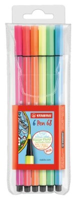 STABILO Pen 68 6er Etui „NEON"