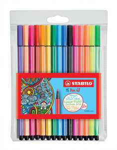 STABILO Pen 68 10+5 neon Etui 4006381456418