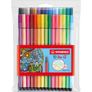 STABILO Pen 68 24+6 neon Etui 4006381455855