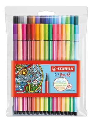 STABILO Pen 68 24+6 neon Etui