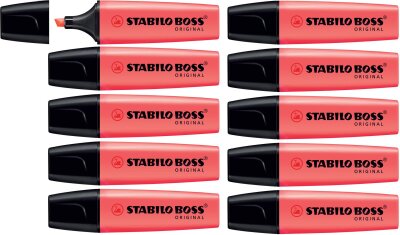 STABILO BOSS ORIGINAL rot