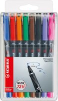 STABILO OHPen universal permanent S 8er Etui