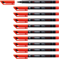 STABILO OHPen universal permanent M rot