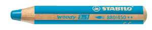 STABILO woody 3 in 1 cyanblau 4006381115506