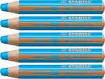STABILO woody 3 in 1 cyanblau 4006381115506