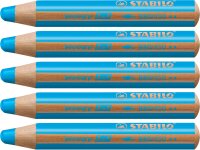 STABILO woody 3 in 1 cyanblau