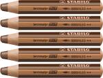 STABILO woody 3 in 1 braun 4006381115551