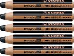 STABILO woody 3 in 1 schwarz 4006381115520
