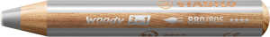 STABILO woody 3 in 1 silber 4006381183260