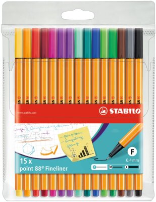 STABILO point 88 15er Etui Standard