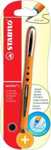 Stabilo Rollerball worker+ Blister 1 ST/1 Farbe schwarz