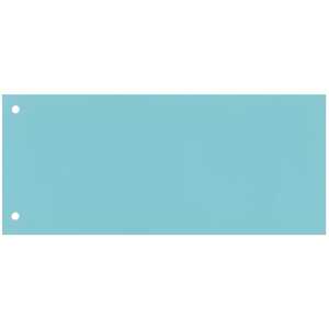 Q-Connect Trennstreifen - 190 g/qm Karton, blau, 100 Stück