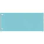 Q-Connect Trennstreifen - 190 g/qm Karton, blau, 100 Stück