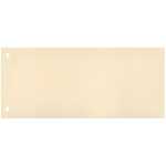 Q-Connect Trennstreifen - 190 g/qm Karton, chamois, 100 Stück