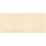 Q-Connect Trennstreifen - 190 g/qm Karton, chamois, 100 Stück