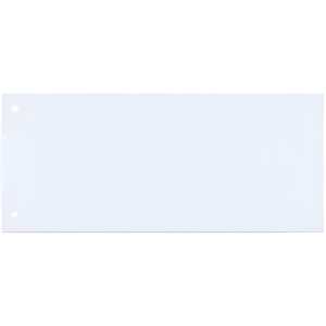 Q-Connect Trennstreifen - 190 g/qm Karton, weiß, 100 Stück