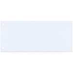 Q-Connect Trennstreifen - 190 g/qm Karton, weiß, 100 Stück