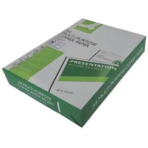 Q-Connect Kopierpapier ECF - A4, 80 g/qm, 500 Blatt