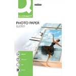Q-Connect Inkjet-Photopapiere - A4, hochglänzend, 180 g/qm, 20 Blatt