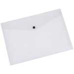 Q-Connect Dokumentenmappe - transluzent, A4 bis zu 50 Blatt