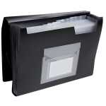 Q-Connect Fächermappe - 13 Taschen, 250 Blatt, PP,...