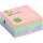 Q-Connect Haftnotiz-Würfel - Pastellfarben, 76 x 76 mm