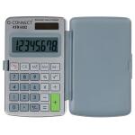 Q-Connect Taschenrechner, 8 stellig, grau