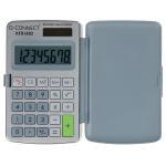 Q-Connect Taschenrechner, 8 stellig, grau