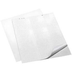 Flipchart-Block - 68 x 99 cm, kariert/blanko, 80 g/qm, 20 Blatt