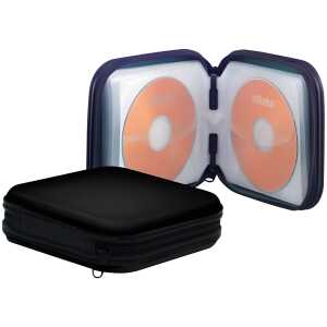 Q-Connect CD-Wallet - für 24 CDs/DVDs