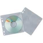 CD/DVD-Hüllen Universallochung transparent, Packung...
