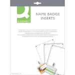 Einsteckschild f. Namensschild Q-CONNECT KF02287 30x60mm...