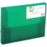 Q-Connect Sammelbox - A4, 250 Blatt, PP, grün...