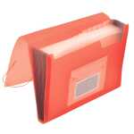 Q-Connect Fächermappe - 13 Taschen, 250 Blatt, PP,...