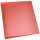 Ringbuch transparent - A4, 2-Ring, Ring-Ø 25 mm, rot-transparent