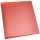 Ringbuch transparent - A4, 2-Ring, Ring-Ø 25 mm, rot-transparent