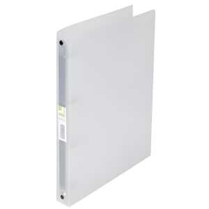 Ringmappe transluzent transparent Q-CONNECT KF02909 A4 4 R 25 mm