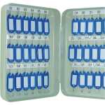 Q-Connect Schlüsselschrank Pearl grey - 36...