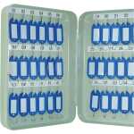 Q-Connect Schlüsselschrank Pearl grey - 36...