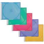 CD-Boxen Standard - Slim Line für 1 CD/DVD, farbig...