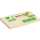 Q-Connect Haftnotizen Recycling - 76 x 127 mm, gelb