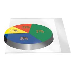 Q-Connect Dokumententaschen - A6 (10,5 x 14,8 cm), 10 Stück