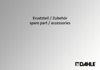 Dahle Sicherheitsautomatik 663 für Modell 519, 589,...