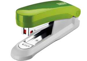 Novus Heftgerät E 15 fresh, bis 15 Blatt fresh grün/grau,