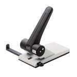 Registraturlocher B 265, 65 Blatt lichtgrau/schwarz,...