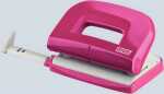 Novus Locher E 210 fresh, bis 10 Blatt fresh pink/grau,