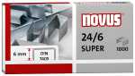 Novus Heftklammern 24/6 DIN SUPER 10.000 Stück,...