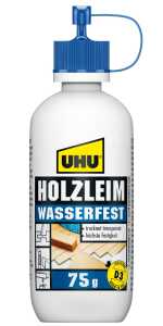 UHU Holzleim wasserfest D3 lösungsmittelfrei Flasche 75g