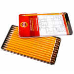 KOH Graphitstifte Gradation TECHNIC HB - 10H 12er M-Etui