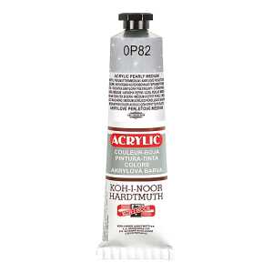 KOH Acrylfarbe 40 ml Tube pearly medium